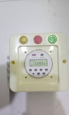 Minutes Hourly Weekly Multi Programmable Timer for Motor ups & others