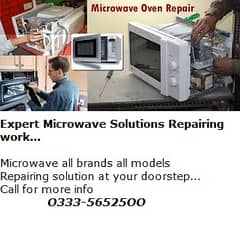 Microwave oven expert rapair solution providing 0