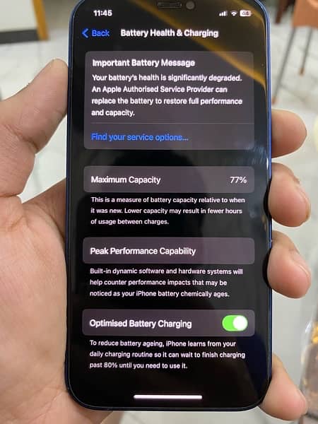 IPHONE 12 PTA APPROVED 77% BATTERY HEALTH 3