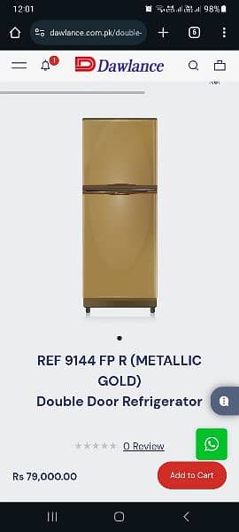 Dawlance Refrigerator for sale 10