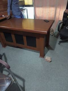 complete office urgent sale also available chair's and tables