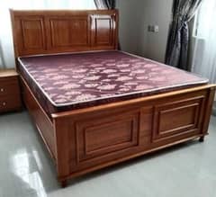 New King Size Bed, Dressing and 2 Side Tables