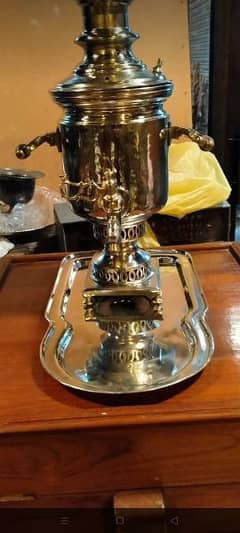 1920s Samovar Russia piece of history with tray
What's app 03188545977 0