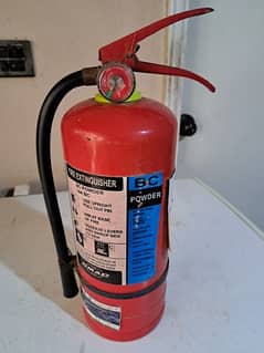 Fire Extinguisher and Fire Fighter