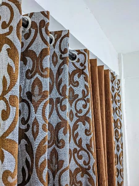 NEW MASHUP 
EXPORT LEATHER + Plain CURTAINS 3