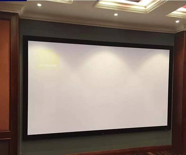 manual projector screen pull down projector screen wall screen 90 inch 3