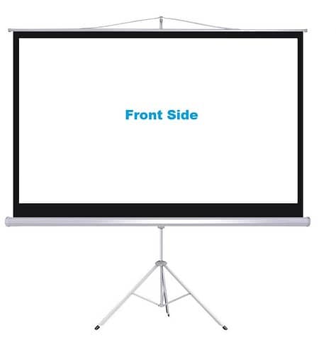 manual projector screen pull down projector screen wall screen 90 inch 13