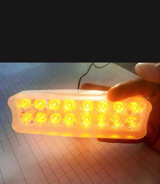 yellow white color led light 12volt universal Cash on delivery 4
