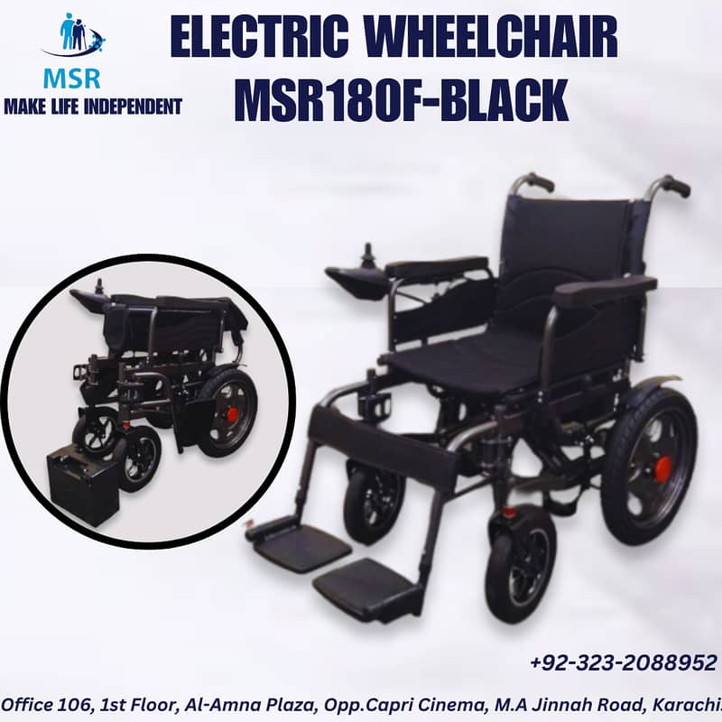 Electric Wheelchair Available in Islamabad | Best Price | Reclining 12