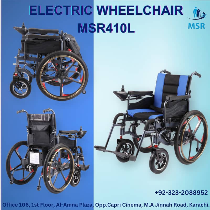 Electric Wheelchair Available in Islamabad | Best Price | Reclining 5