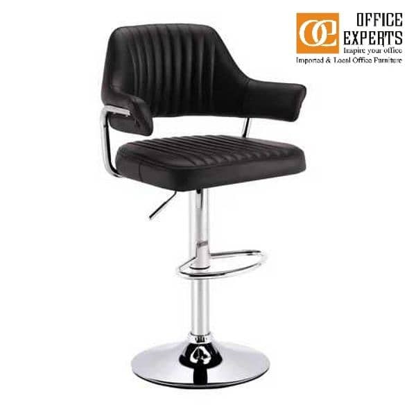 Imported Bar kitchen Reception Stools Hydraulic leather Chairs 7