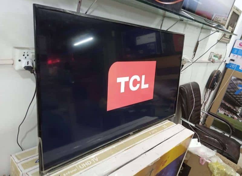 55 INCH Q LED TV TCL 4K UHD IPS DISPLAY 3 YEAR WARaNTY 03221257237 3