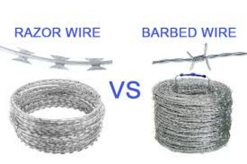 Barbed Mesh - Razor Wire - Electric Fence - Chain Link -Jali low price 2