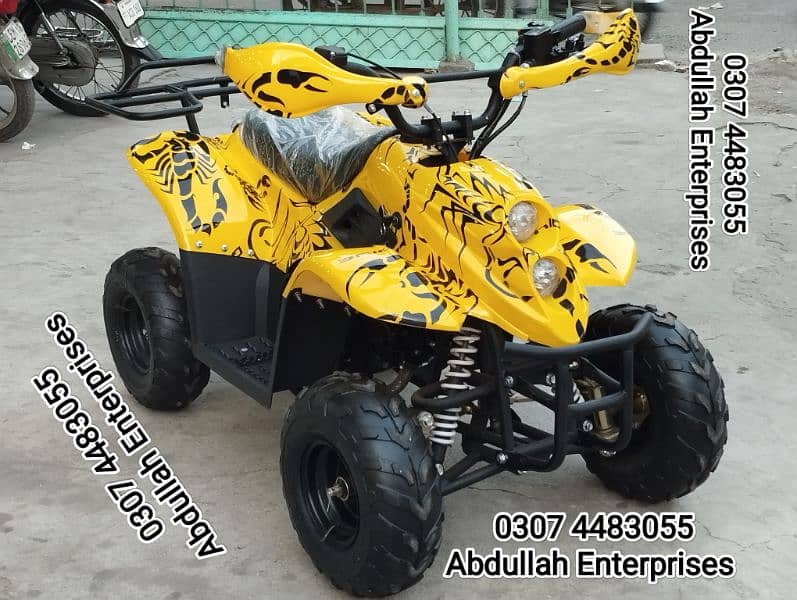 New Color of Quad ATV Bike R arrived at Abdullah Enterprises 12