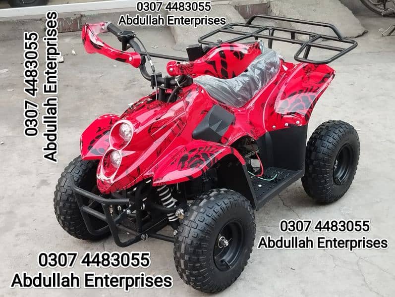 New Color of Quad ATV Bike R arrived at Abdullah Enterprises 13