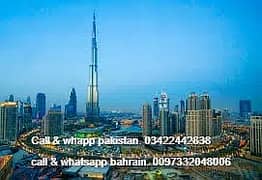 Visa Job Bahrain Saudia Dubai Europe