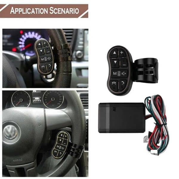 Car Steering Multimedia Controller IR & Bluetooth 11