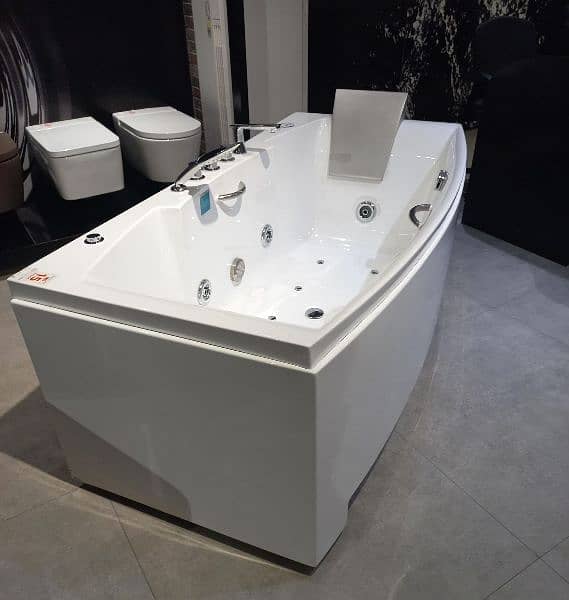 Bathroom Jacuzzi bathtub bathroom vanity 6