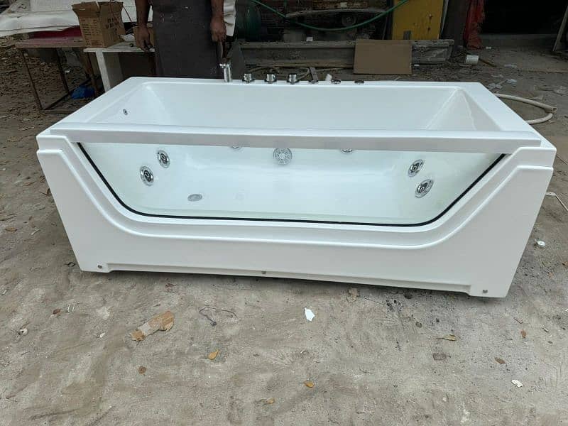 Bathroom Jacuzzi bathtub vanities corian and pvc 8