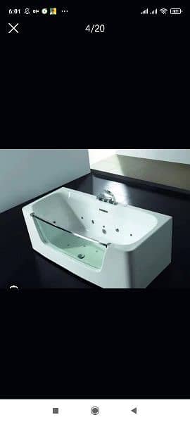 Bathroom Jacuzzi bathtub vanities corian and pvc 11