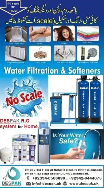 water softener, water filter, Ro system 4