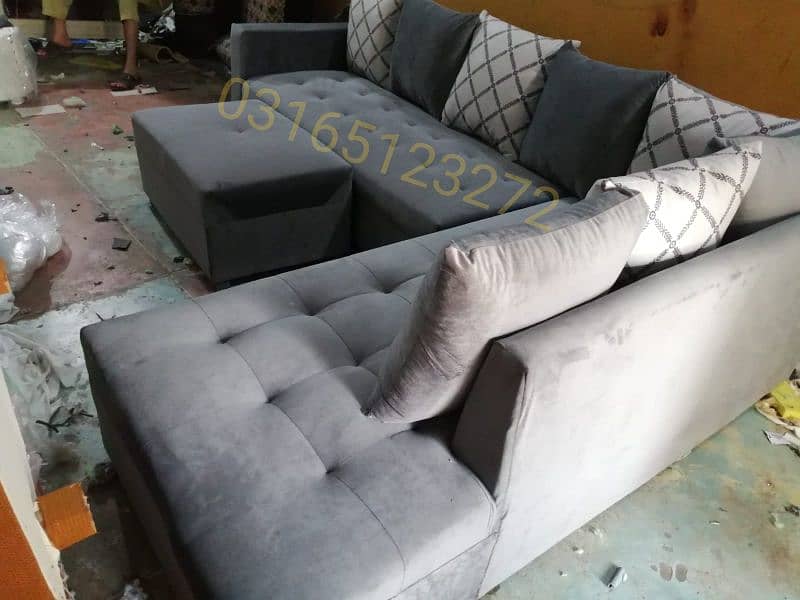 l Shape sofa sets for sale on factory rates 12