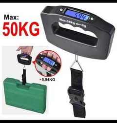 Mini Luggage Scale 50kg/10g Digital Electronic Travel Weighs Por 0