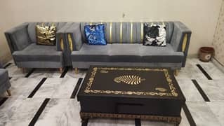 6 seater sofa with centre table 03215540728