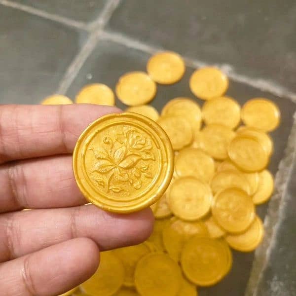 wax seal coins & baby announcement boxes 6