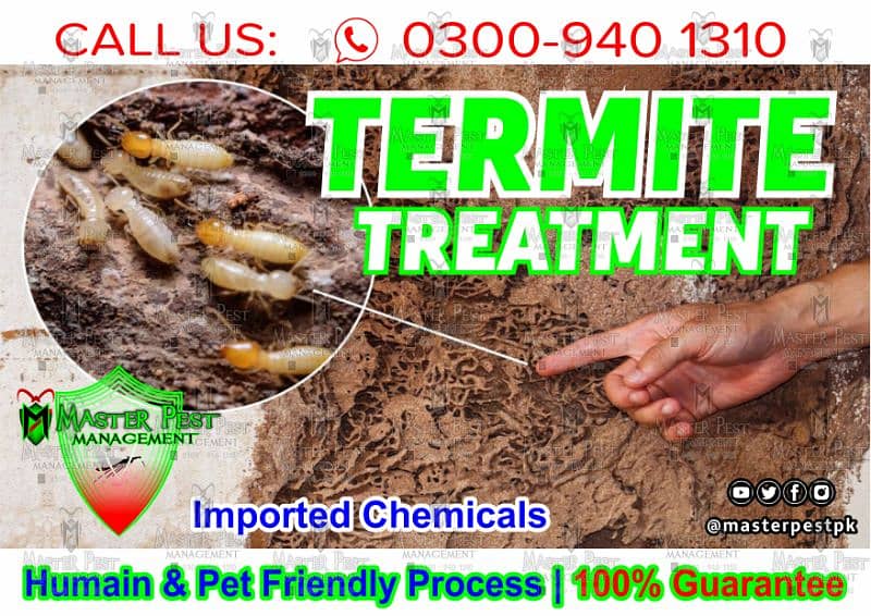 Termite Control /Pest Control/ Cockroach Spray Fumigation 2