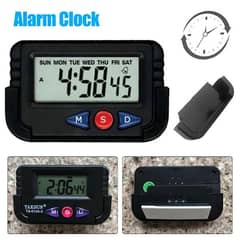 Portable Digital Clock Car Pocket Sized Electronic Travel Alarm Cl