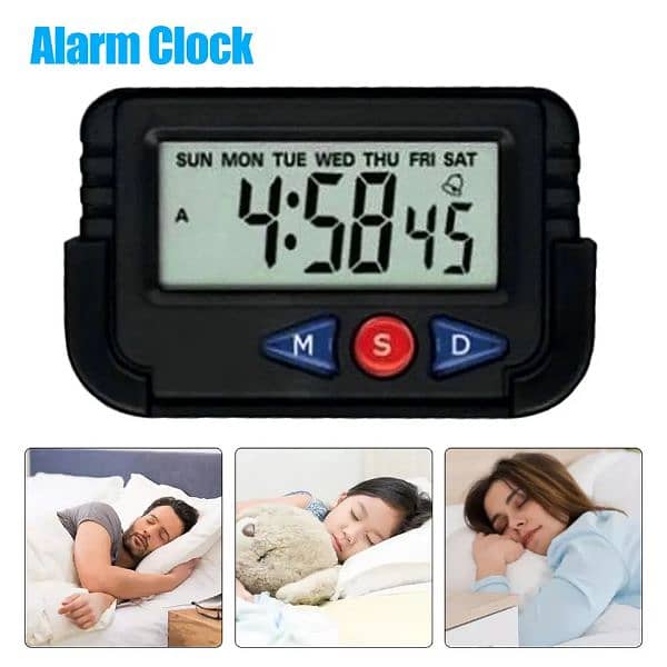 Taksun Digital Car Dashboard/Table Alarm Clock - Pack of 1: Buy Taksun  Digital Car Dashboard/Table Alarm Clock - Pack of 1 at Best Price in India  on Snapdeal