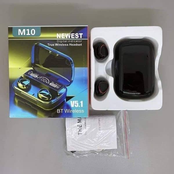 M10 Earbuds Ear buds Bluetooth Wireless Earphones New box pack 2