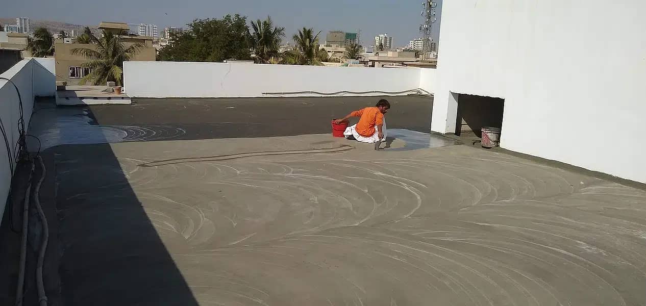 Roof Water & Heat proofing service, Bathroom Leakage Control Solution 7