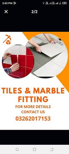 Tiles fitting bathroom tiles fitting  tile fixing services 03262017153