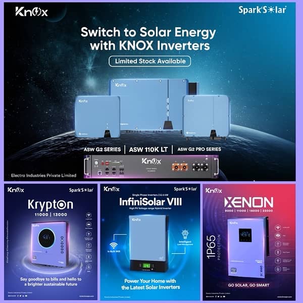 Knox Krypton V3 6kw 48v Pv 7500w Pure Hybrid Netmetering Approved Sola 4
