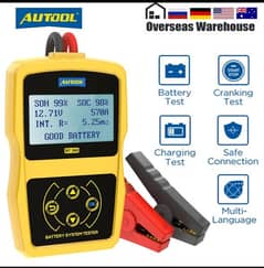 Autool BT360 Car Battery Tester 12V Digital Portable Analyzer Au 0