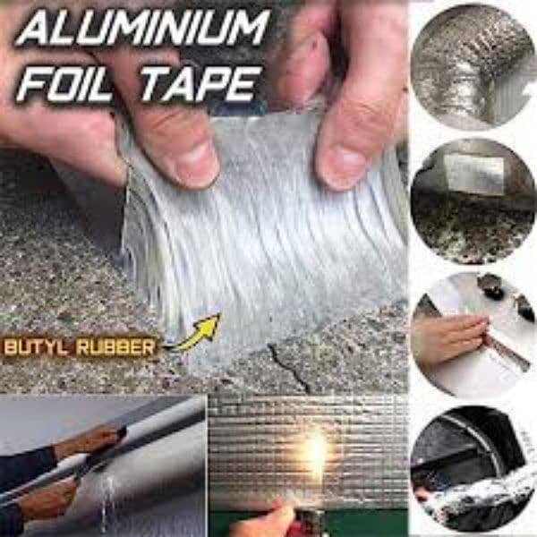 Butyl Butile waterproof tape aluminium repair sealing joint 2