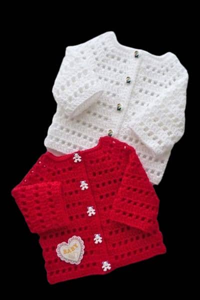 baby crochet woolen items 3
