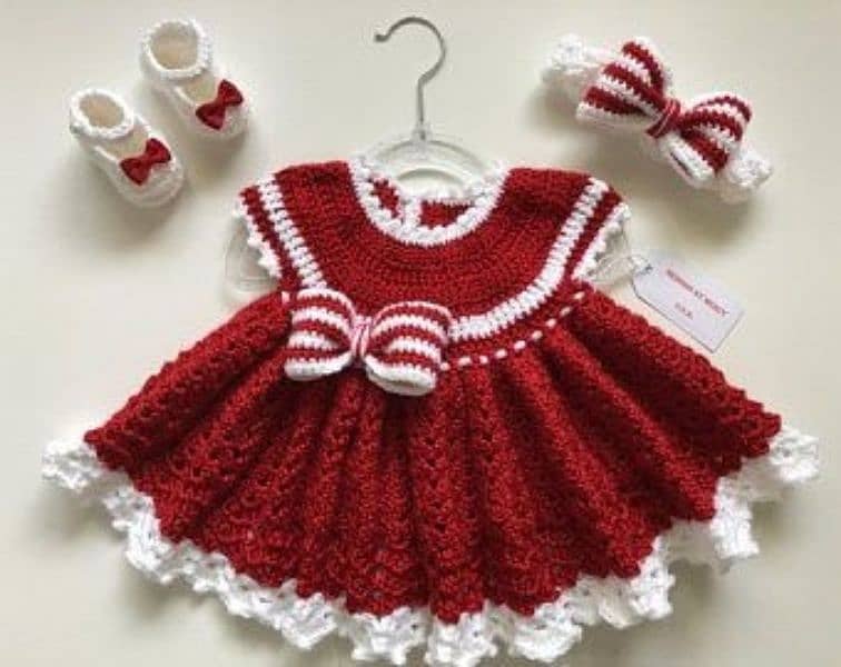 baby crochet woolen items 7