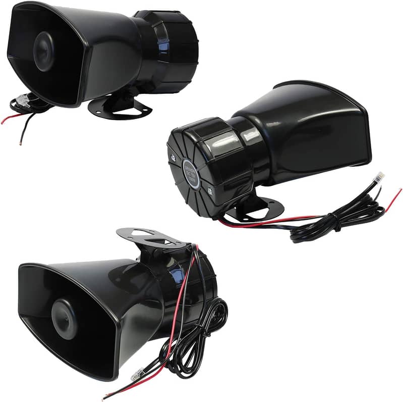 Car Siren Horn 7 Tone Sound Siren Police Mic PA Speaker Car System Eme 3