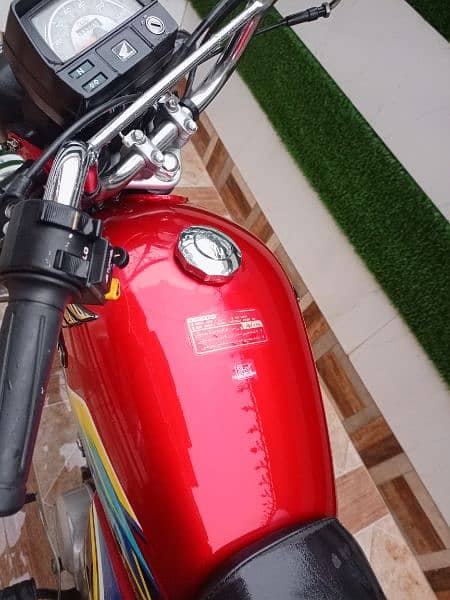 Honda Cd 70 Red Color Model 2021 1