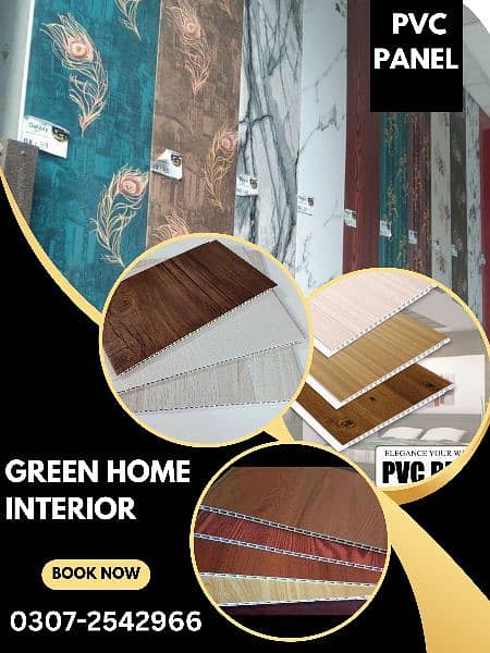 PVC&WPC Panel,3D Wallpaper,Wooden&VinylFloor,Blind,Celing,Kitchen Work 0