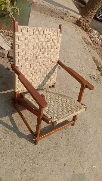 Folding easy  Chair ( Sheesham Wood) 3