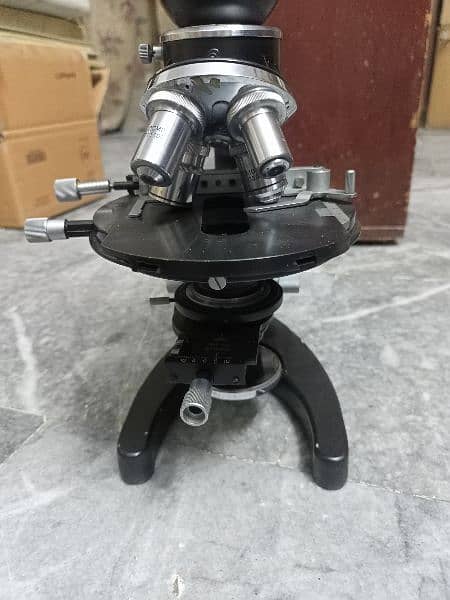 Binocular microscope made in Russia/ussr 16