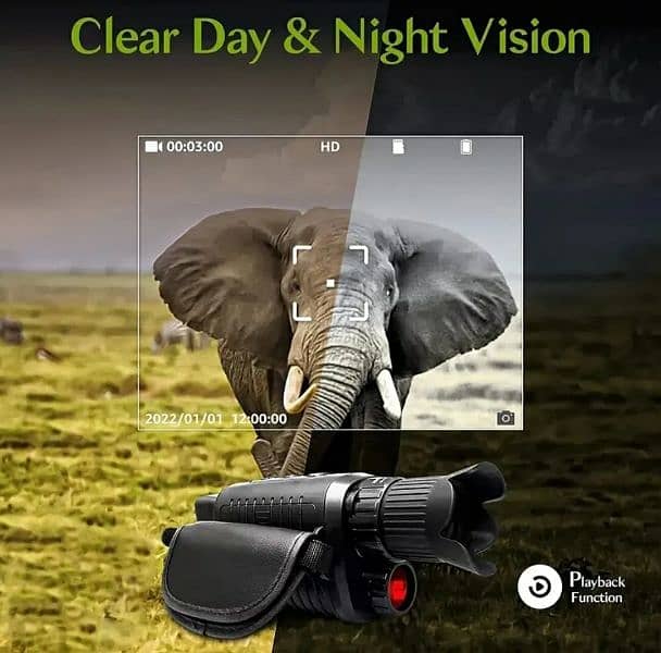 Day And Night Vision Digital Binocular - Doorbeen - Monocular 2