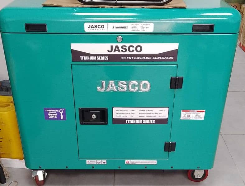 JASCO ALL MODEL GENERATOR SET AVAILABLE ON COMPANY DISCOUNT PRICE 9
