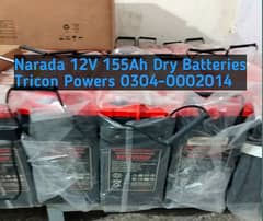 Narada Dry Battery 12V 155Ah Fresh Stock Import 0