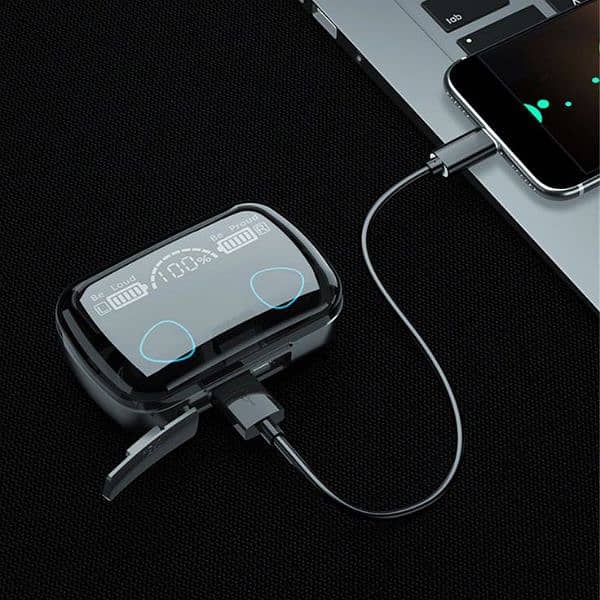 waterproof earbuds with 4000 mah power bank case wholesale price 3