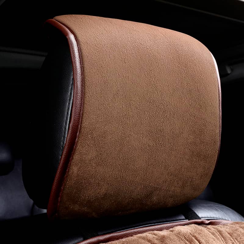 Universal Car Front Seat Cover Plush Cushion Pad Comfortable 2